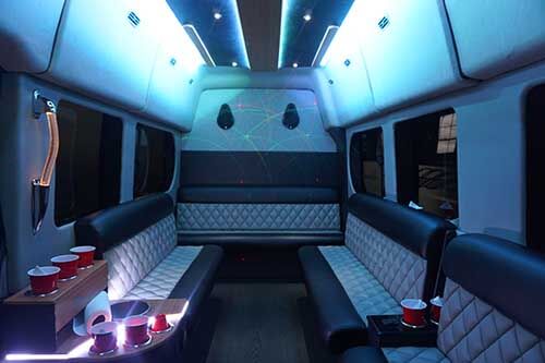 Luxury party bus