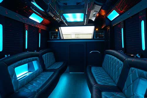 Party Bus with outstanding stereo