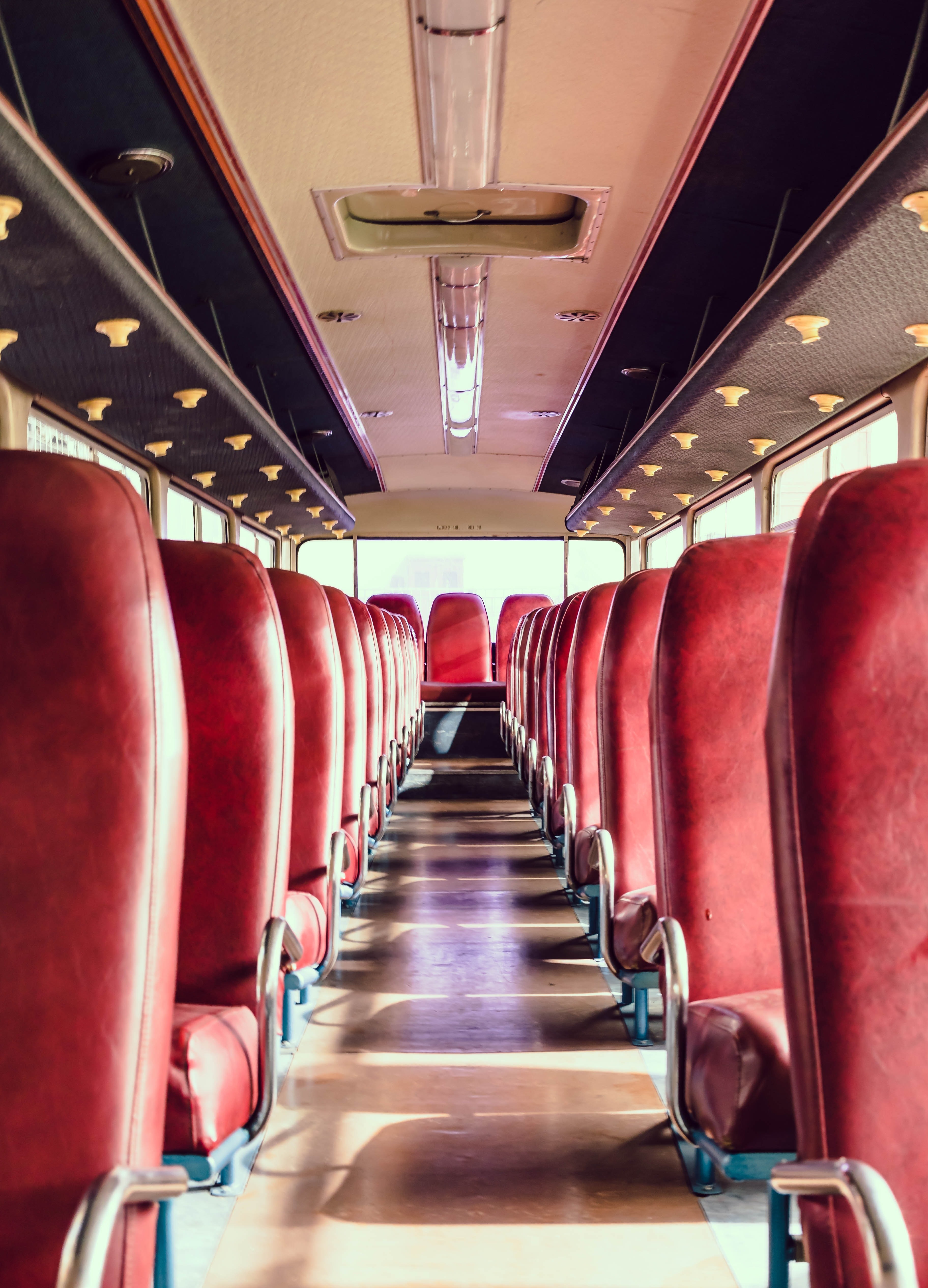 East Lansing charter with comfortable seats
